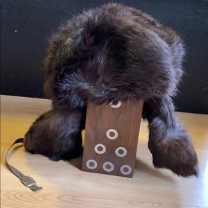Vintage Fur Ushanka Hat